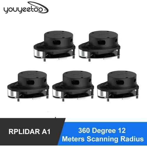 Youyeetoo5 Slamtec RPLIDAR A1 2D 360 Degree 12 Meters Scanning Radius LIDAR Sensor Scanner and Navigation of Robots