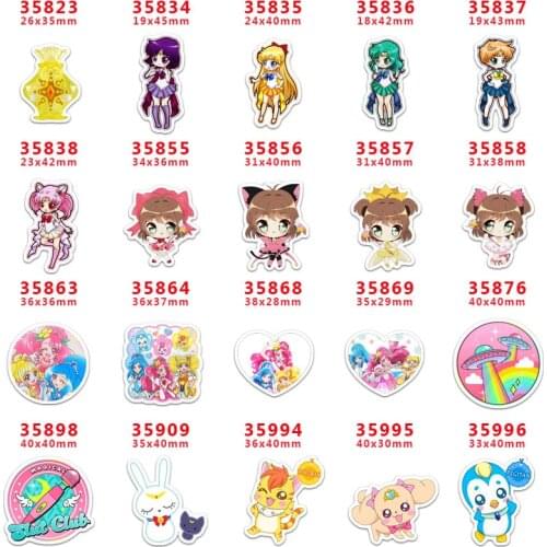 10 Pcs Cartoon Planar Resin Cabochons PR35823