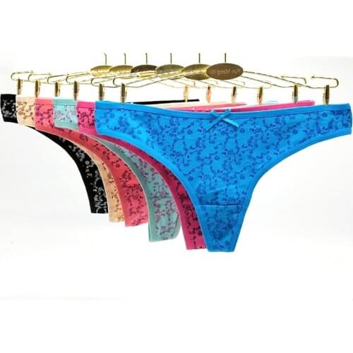 Underwear Women Sexy Tanga Thong Panties Culotte Femme G String Sexy for Women Ladies Underwear Panties G-String 5pcs