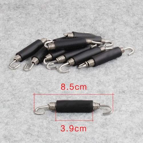 6pcs/lot Stainless Steel Spring Hook Scooter Motorcycle Exhaust Pipe Muffler Springs Hooks Motorcycle Scooter Accessories