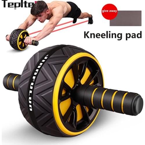 Ab Roller Big wheel Abdominal Muscle Trainer for Fitness Abs Core Workout Abdominal Muscles Training Home Gym Fitness Equipment