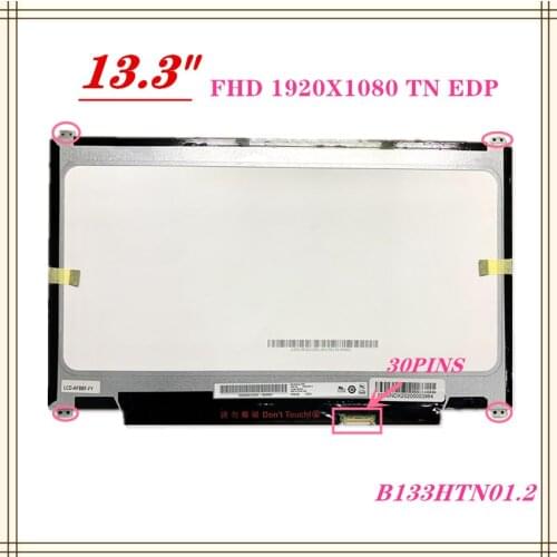 Free ship Matrix for laptop 13.3" LCD Display For Samsung Chromebook 2 XE503C32-k01us B133HTN01.2 WUXGA FHD1920X1080 Replacement