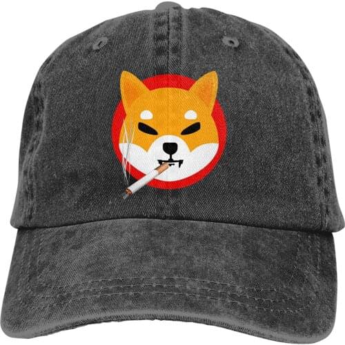 Doge Dogecoin Smoke The Baseball Cap Peaked capt Sport Unisex Outdoor Custom Shib Coin Shiba Doge Killer Hats