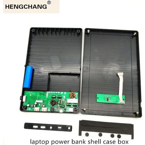Laptop power bank shell case box usb quick charger QC3.0 diy powerbank PD80W DC5v 9v 12v 15v16v 19v 20v24v notebook adapter 120w
