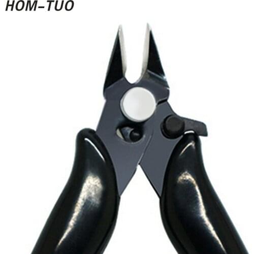 Diagonal Pliers 3.5 Inch Mini Wire Cutter Small Soft Cutting Electronic Pliers Wires Insulating Rubber Handle Model Hand Tools