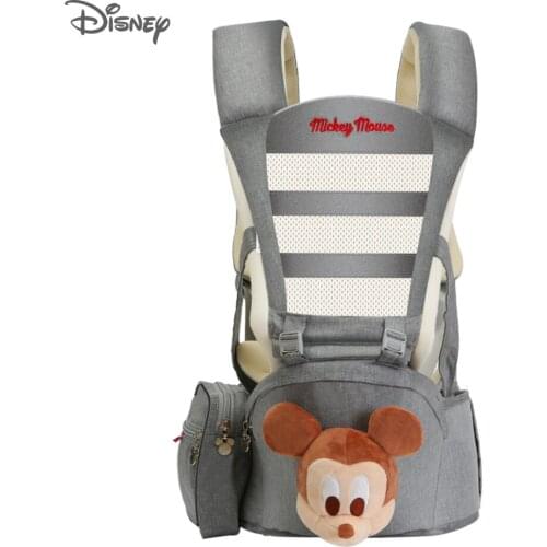 Disney 0-36 Months Baby Carrier Comfortable Infant Baby Hip seat Waist Carrier Front Facing Ergonomic Kangaroo For Newborns
