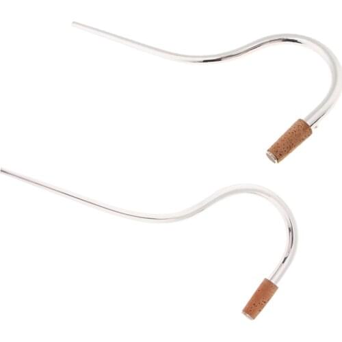 Bassoon Metal Mouthpiece Bocal Crook for Woodwind Instrument Parts 20.7/21.5cm Length