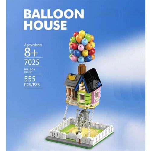 Modular House Building Blocks Kit Educationnal Toy Balanced Building Block Assembled Toys for Kids