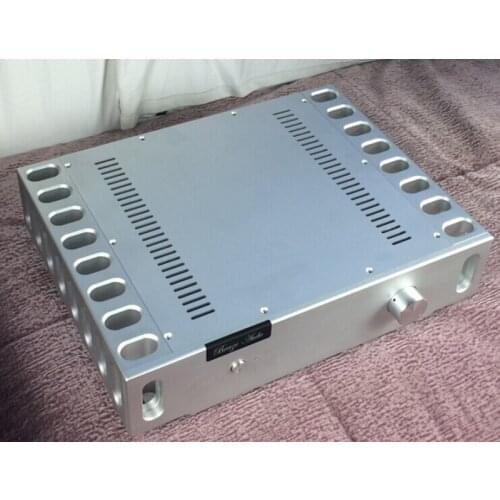 BZ4309 Full aluminum enclosure Power amplifier chassis/box size 430*96*328mm