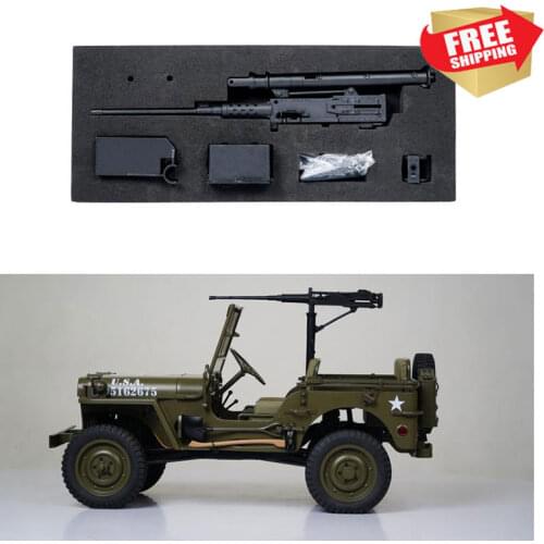 RC Radio control car FMS 1:6 1941 MB SCALER C1089 ROC HOBBY Climber heavy machine gun decoration option upgrade parts