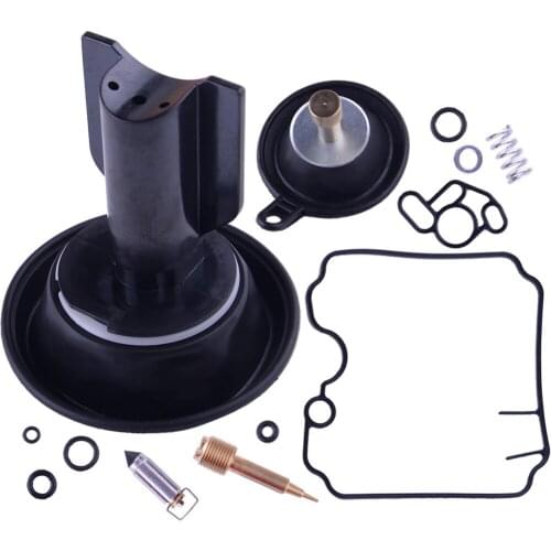 Motorcycle Carburetor Repair Kit with Membrane Diaphragm Vacuum Fit for Yamaha TDM850 1992 1993 XTZ750 1989-1994 1995 1996 1997
