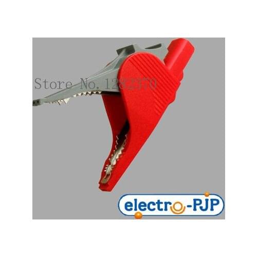 [SA] Import large opening insulated alligator clips large current 5066-IEC 36A --10pcs/lot