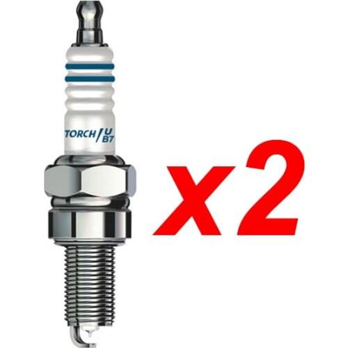 2pcs/lot Motorcycle Iridium Spark Plug B7RIU for CR7E CPR7EA-9 CPR8EA-9 CPR8EAIX-9 96067 CR8E CR8EIX IU24 IU22 UR4DC PRG6HCC