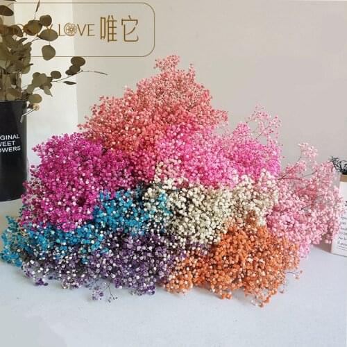 2pcs Fresh fresh flowers star sky dried flowers wholesale Valentines Day Gift Bouquet collocation wreath beauty forever