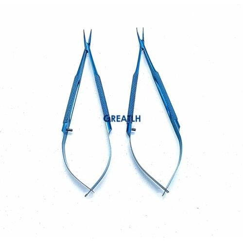 Titanium Castroviejo Needle Holders Ophthalmic tweezer forceps 12cm/14cm/16cm/18cm eye instruments