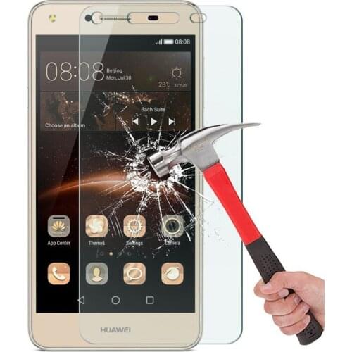 9H 0.26mm Tempered Glass Front Screen Film Protector Case For Huawei Honor 5A LYO-L21 5.0" For Huawei Y5 II 2 Y5II CUN-U29 Cover