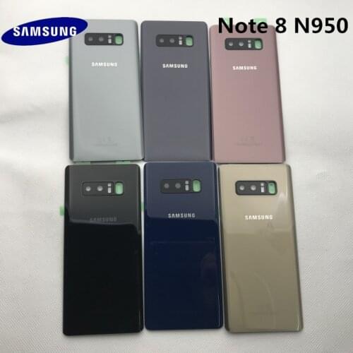 SAMSUNG Rear Glass for SAMSUNG Galaxy Note 8 N950 N950F Back Battery Cover Door Rear Housing Case Replacement Adhesive Sticker