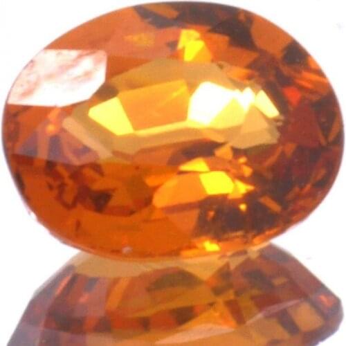 0,94ct.Spessartine Garnet Oval Cut