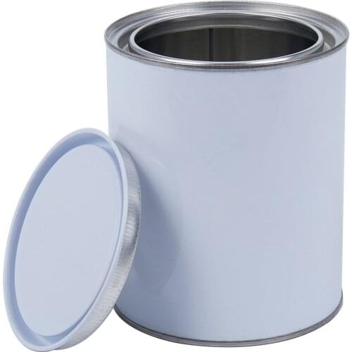 1 liter round can 1L round tinplate paint can sample tank UN tank