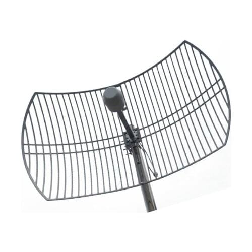 4g mimo antenna grid antenna 1700-2700MHz 2G 3G 4G LTE Outdoor Grid Antenna 2X24dBi External Antenna with N female connector