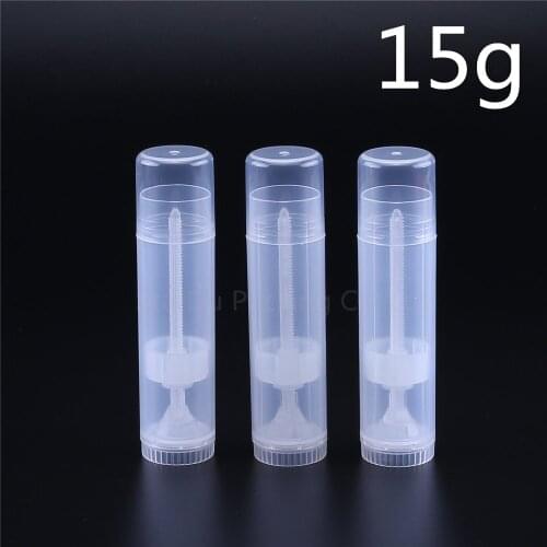 8pcs 15g 15ml Lipstick Tube Lip Balm Containers Empty Cosmetic Containers Lotion Container Glue Stick Clear Travel Bottle
