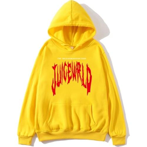 Hot Sale Rapper Juice WRLD Emo trap Song "Lucid Dreams" Hip Hop Print Hooded Sweatshirt Ladies / Mens Clothing Hot Sale Hoodie