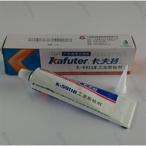 Kafuter 100g K-5911B industrial adhesive silicone rubber Industrial heat pipe sealant black