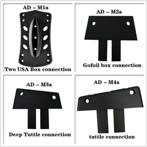 Hydrofoil aluminum plate box USA box connection/Tuttle connection/Gofoil box connection/Deep tuttle connection Hight quality