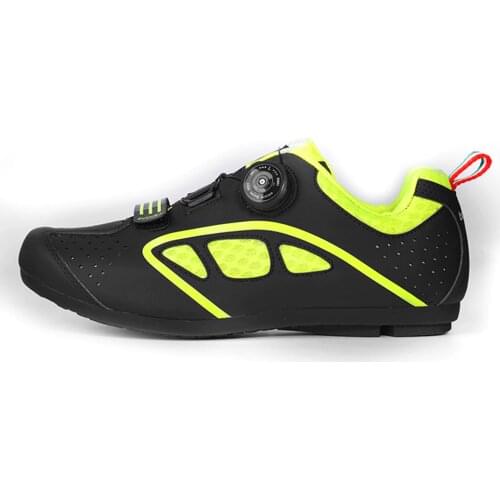 Men Outdoor Cycling Shoes Road Bike Shoes Non-Locking Breathable Leisure Shoe Sports Sneakers ZJ55