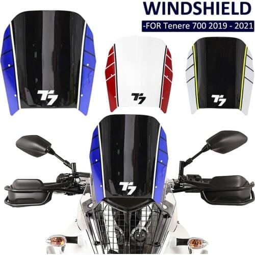 NEW Motorcycle Accessories Front Windshield Windscreen Airflow Wind Deflector FOR YAMAHA Tenere 700 T700 XTZ 700 2019 2020 2021