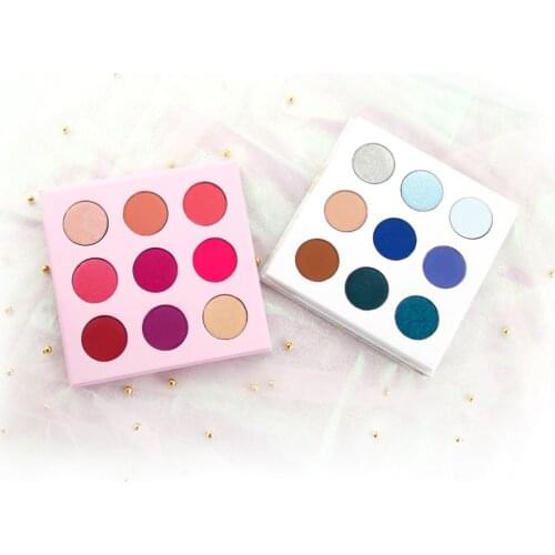 Pearl Eyeshadow Power Palette Glitter Highlighter Shimmer Makeup Pigment Private Label