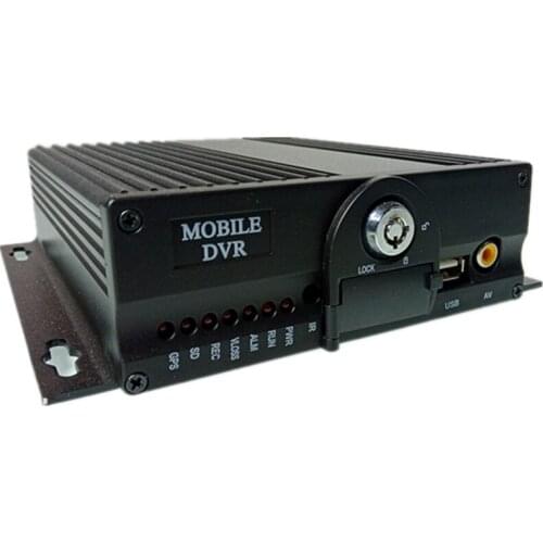 SD card MDVR 4CH Realtime CCTV H.264 1080P Mobile Car dvr Vehicle DVR dual SD Card Storage low price