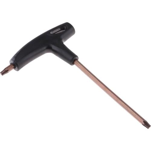 Steel T25 Star Wrench T-Grip Screwdriver For Disc Brake Bolt Screws Installing Removing Hex Key