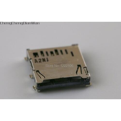 1pcs Original used Replacement Repair Parts Memory card holder SD Card Slot socket for 3DS XL LL 3DSXL 3DSLL