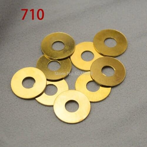 2pcs DIY Folding knife Brass washers Folding Knives Screws Folding Knife Accessories Tools