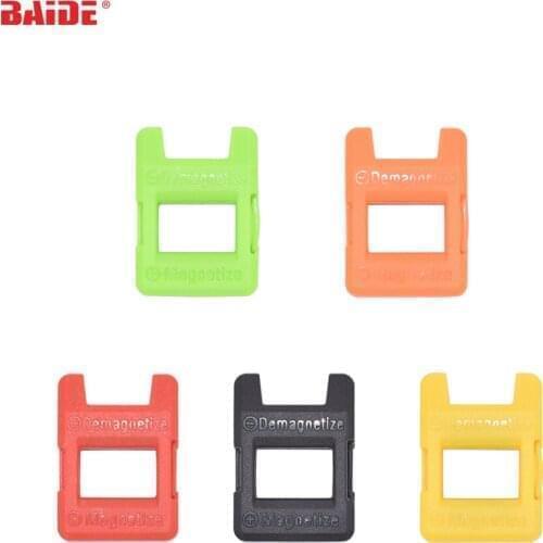 2 in 1 Fast Screwdriver Magnetizer Mini Magnetizer Demagnetizer Tool Screwdriver Colorful High Quality Magnetizer 200pcs/lot
