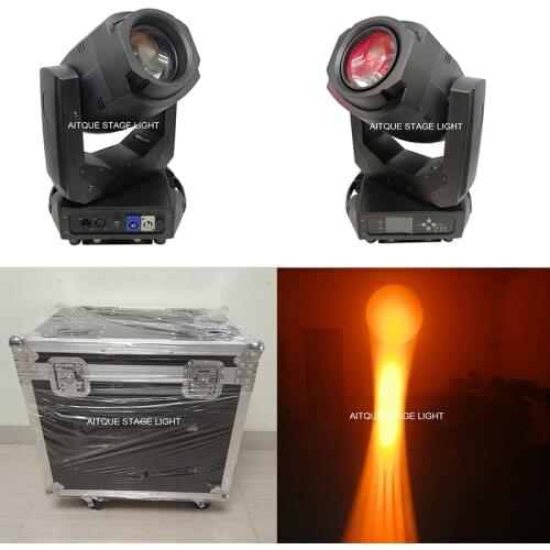 4lights+CASE)Stage lighting disco equipment led projector moving head 200W moving head gobo 200 watt moving head beam led