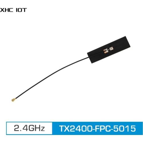 5pcs/lot 2.4GHz Wifi Antenna 3.0dBi High Gain FPC XHCIOT TX2400-FPC-5015 2.4g Omnidirectional Antena IPEX Connector
