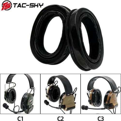 TAC-SKY comtac earmuffs peltor comtac silicone earmuffs military tactical headphones comtac i ii iii iv tactical earmuffs