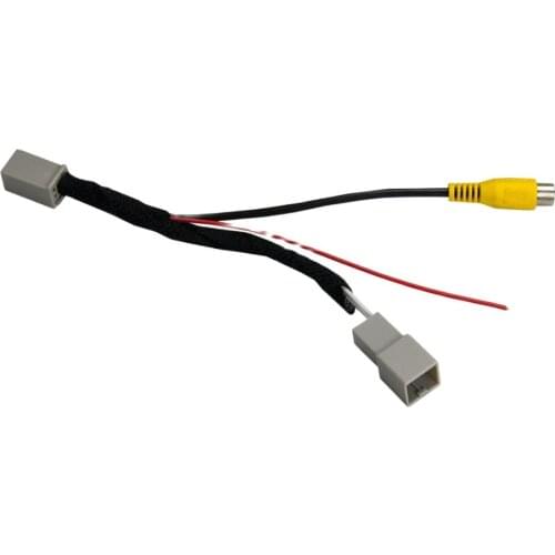 Car Rear View Camera RCA Adapter Wire For Mitsubishi Outlander 2018-2020 Original Switch RCA Connector Convertor Cable