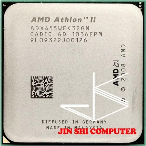 Free Shipping AMD Athlon II X3 455 3.3 GHz, processeur 3 cœurs, socket AM3