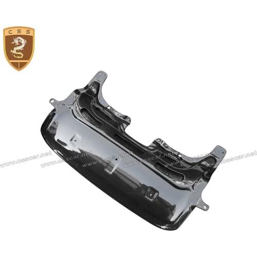 CSSCAR HOT SALE Car Styling Dry Carbon Fiber Interior Trims Rear Exhaust Cover Panel Kit For McLaren 720s 2017-2021