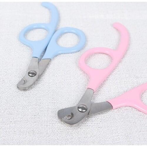 Pet Nail Clippers Stainless Steel Dog Cat Nail Clippers Pet Cleaning Supplies Nail Supplies