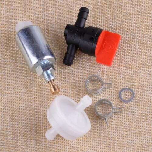 LETAOSK High Quality Carburetor Fuel Solenoid 7pcs Kit Fit For Briggs & Stratton 794572 796109 799728 699915 Lawn Mower Parts