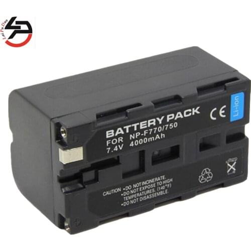 LPD 100% brand new 4000mah Replacement Camera Battery For Sony NP-F330,F530 F550,NP-F530 F570 NP-F550 NPF550,NP-F570 NP-F770