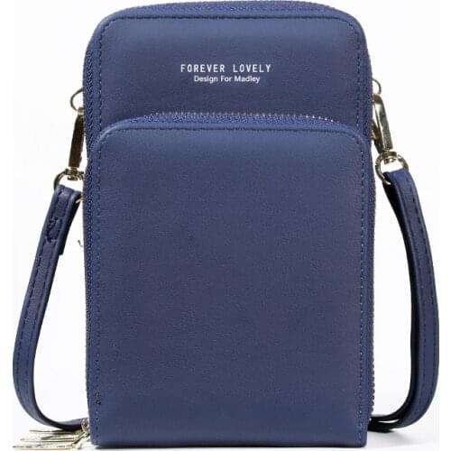 Mini Wallet Women Pu Leather Wallets Fashion Multi-functional Mobile Phone Bag Womens One Shoulder Purse