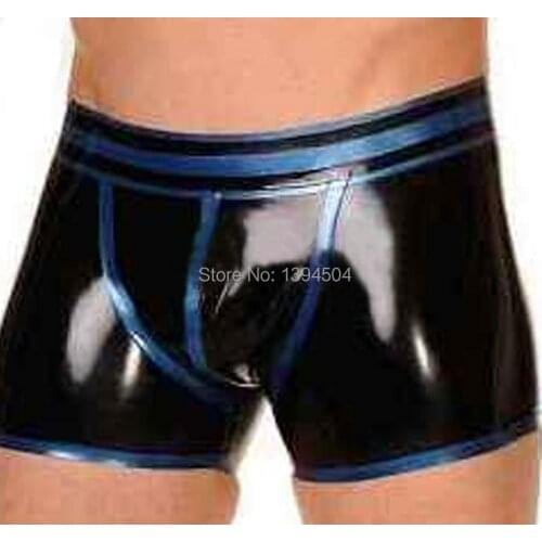 2017 New handmade Viscose Dress Hot Costume Latex Pants Men Sexy Trousers Leggings underwear shorts Free Shipping Fast Delivery