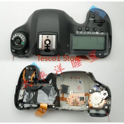 Original LCD Top cover / head Flash Shell for Canon EOS 5D Mark III / 5D3 Repair Part 95%NEW