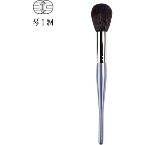 QINZHI Professional Handmade Make Up Brush 193 Face Powder Brush Soft Saikoho Goat Hair Synthetic Fiber Makeup Brushes