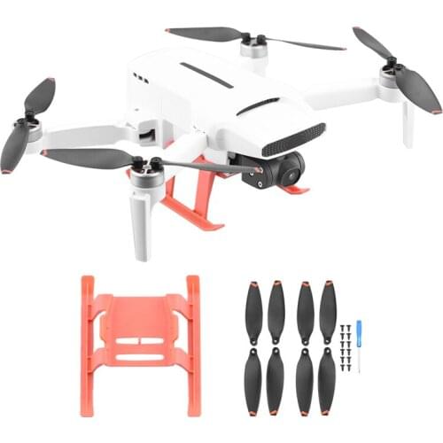 Extended Height Landing Gear for FIMI X8 Mini Quick Release Feet Gimbal Camera Protector Propeller Guard for FImi X8 Mini Leg